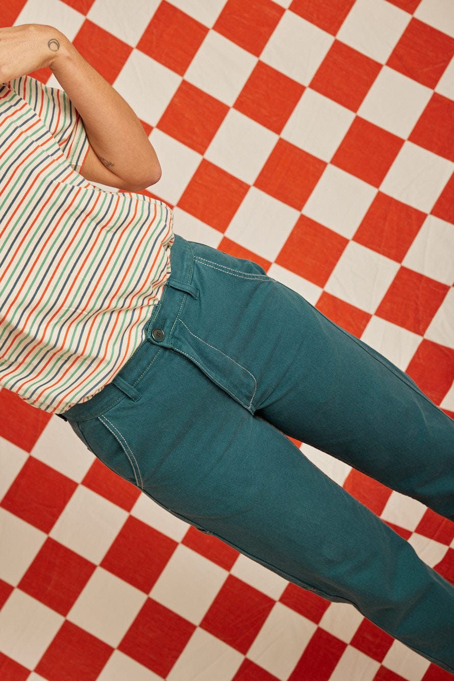 Graine Pantalon Pantalon Haie Bleu