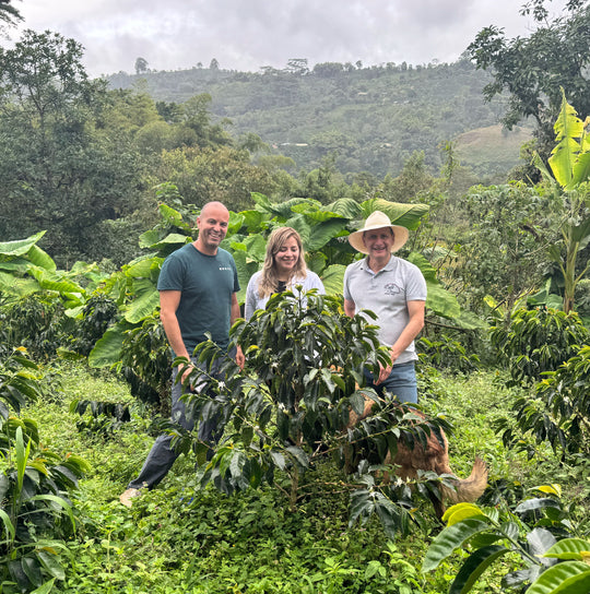 Producteurs de café de la Finca Betania en Colombie, Mates Café