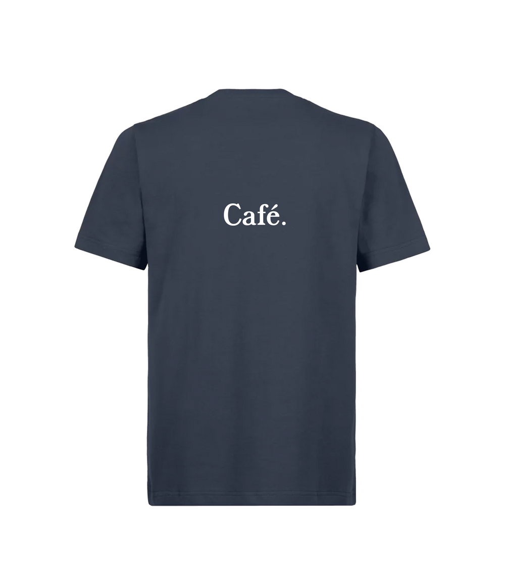 Mates, Café. Regular Tee Navy