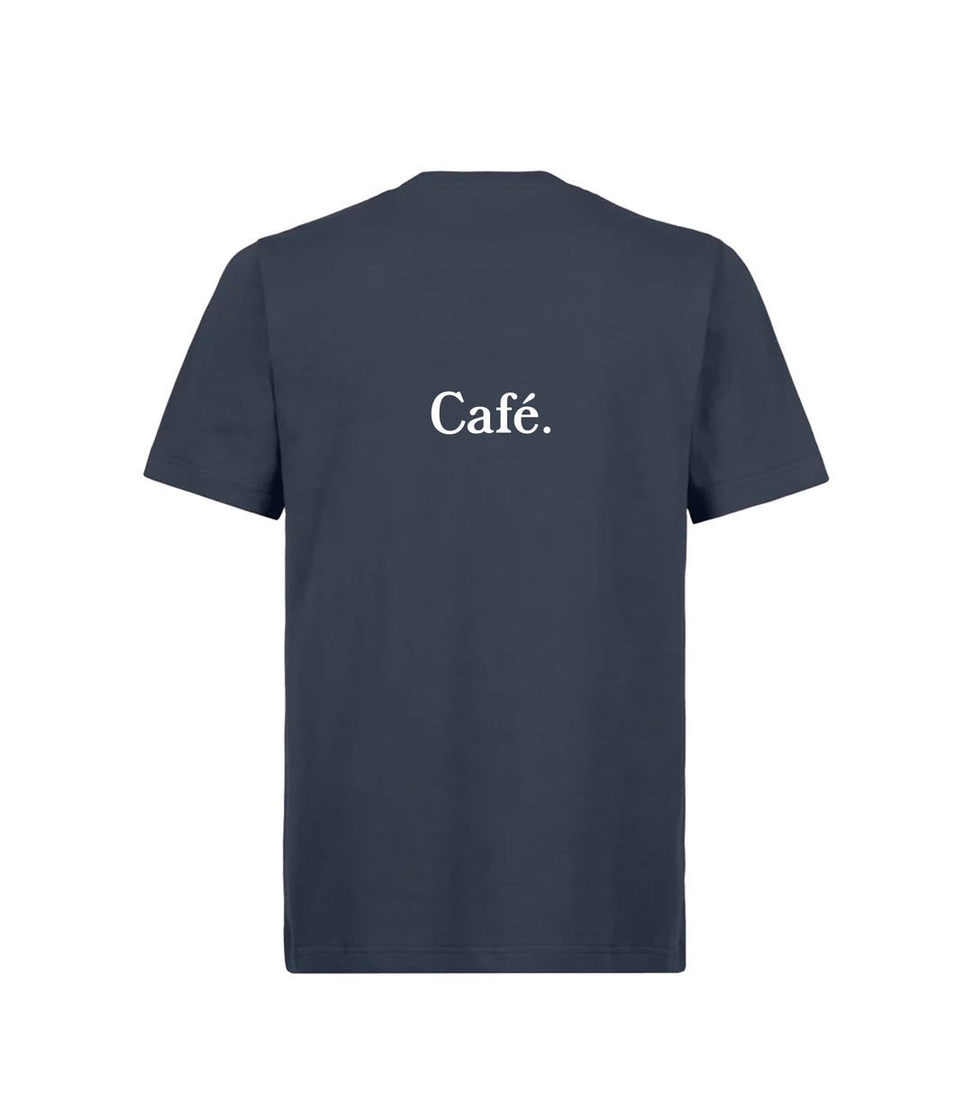Mates, Café. Regular Tee Navy