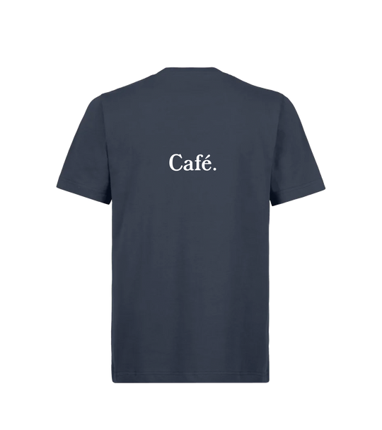 Mates, Café. Regular Tee Navy