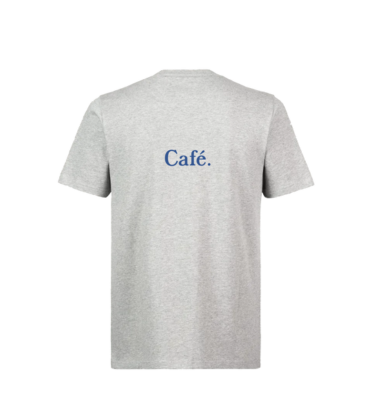 Mates, Café. Regular Tee Leather Grey
