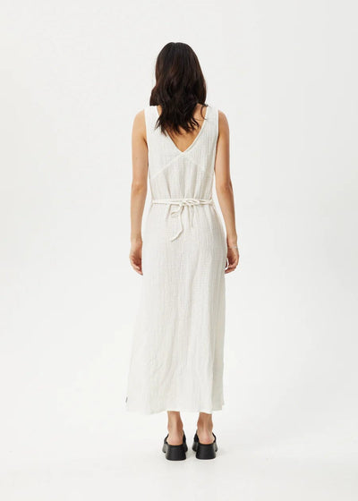 Afends Robe & Jupe Focus Seersucker Maxi Dress