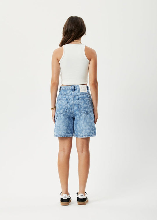 Afends Short Fink Emilie Hemp Denim Carpenter Shorts