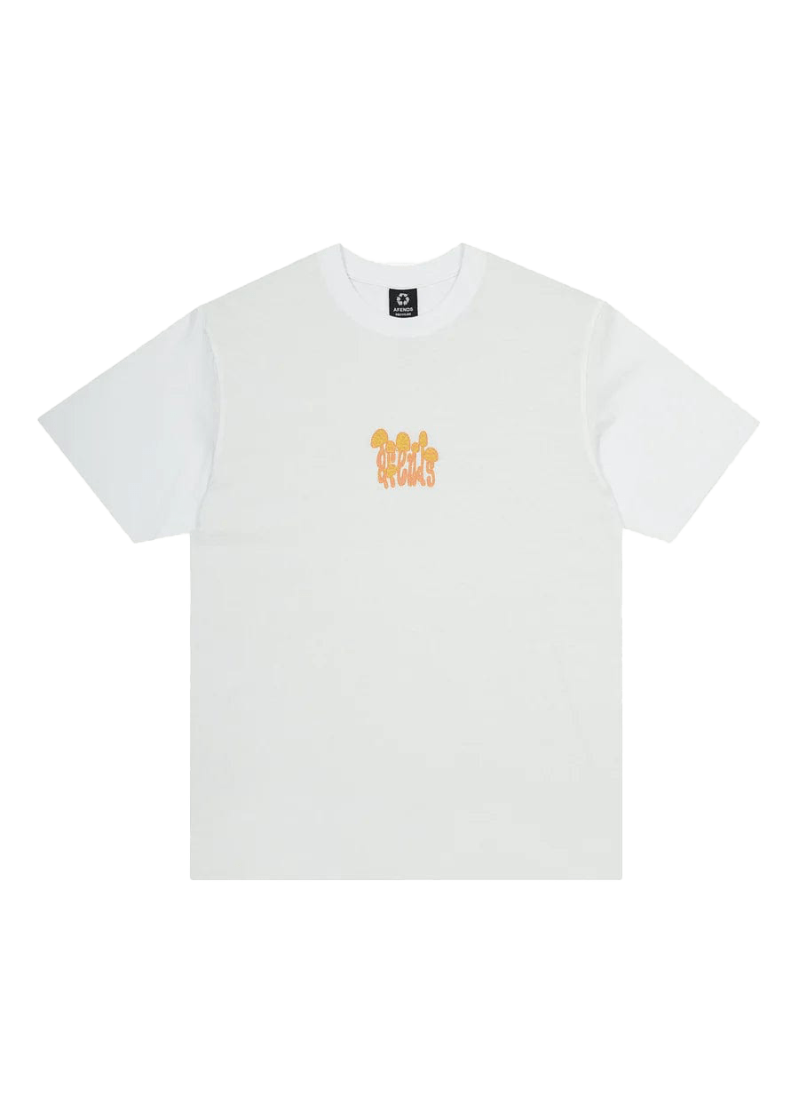 Afends T-shirt Pyschedelic Tee White