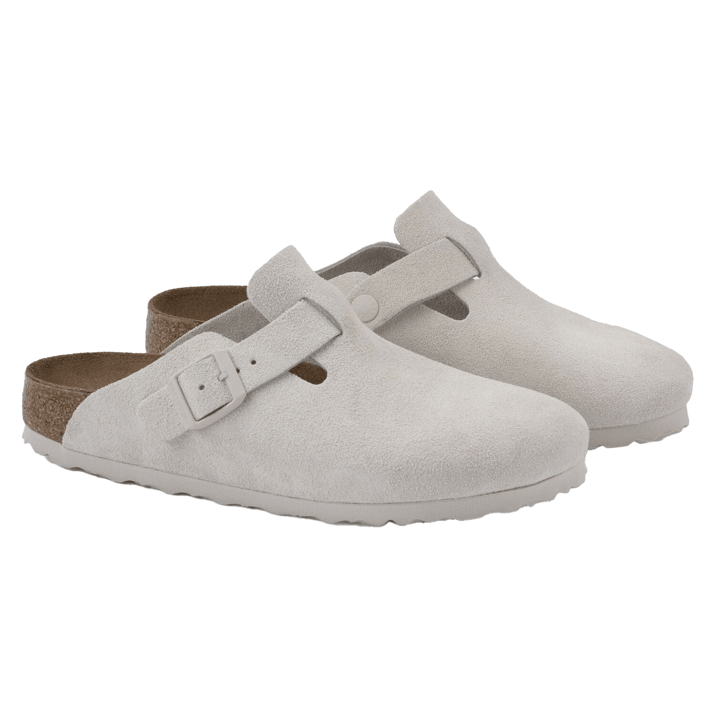 Birkenstock Chaussure Boston Antique White