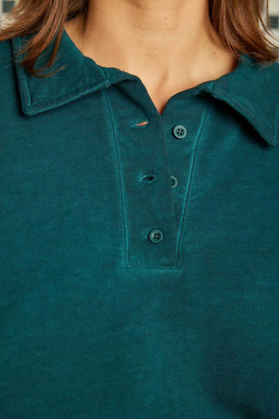 Graine polo Sweat Fertile Bleu