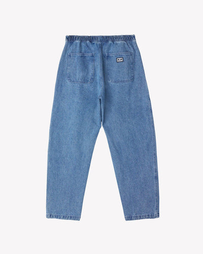 Obey Pantalons Easy Denim Pant Light Indigo