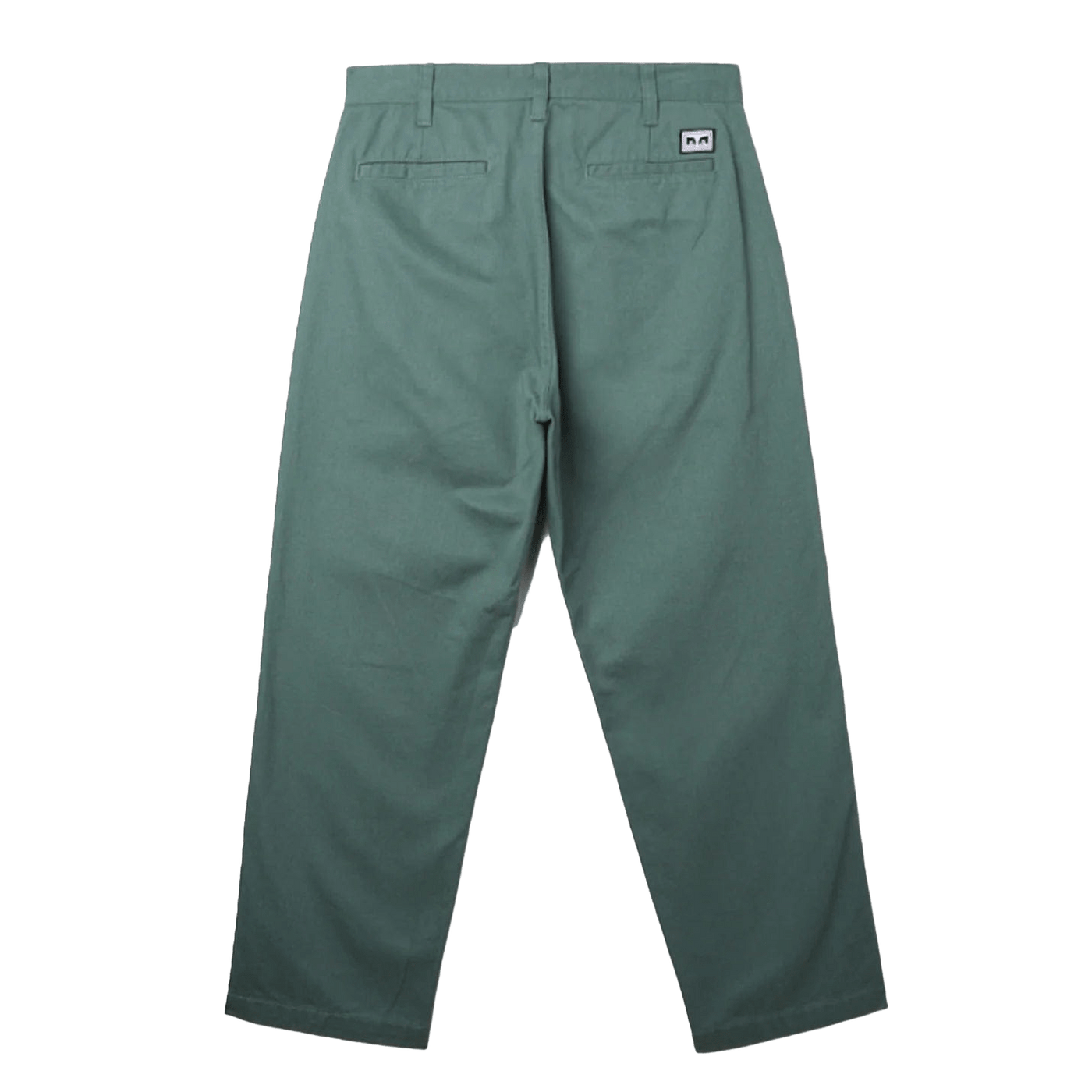 Obey Pantalons Estate Embroidered Pant Silver Pine