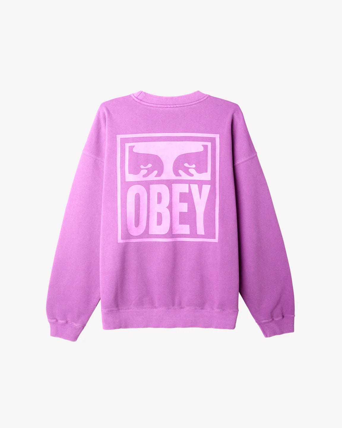 Obey Sweat & Pull Eyes Icon Extra Heavy Cire Pigment Dewberry