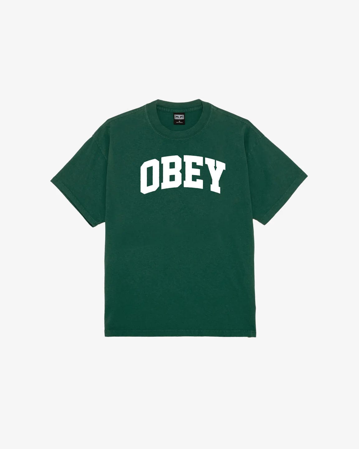 Obey T-shirt Collegiate T-Shirt Rain Forest