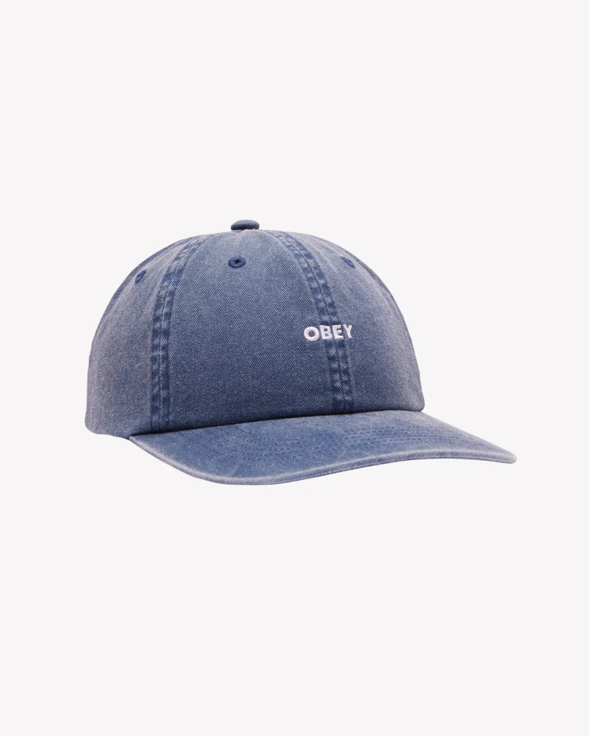 Obey T-shirt ONE SIZE Pigment Lowercase 6 Panel Navy