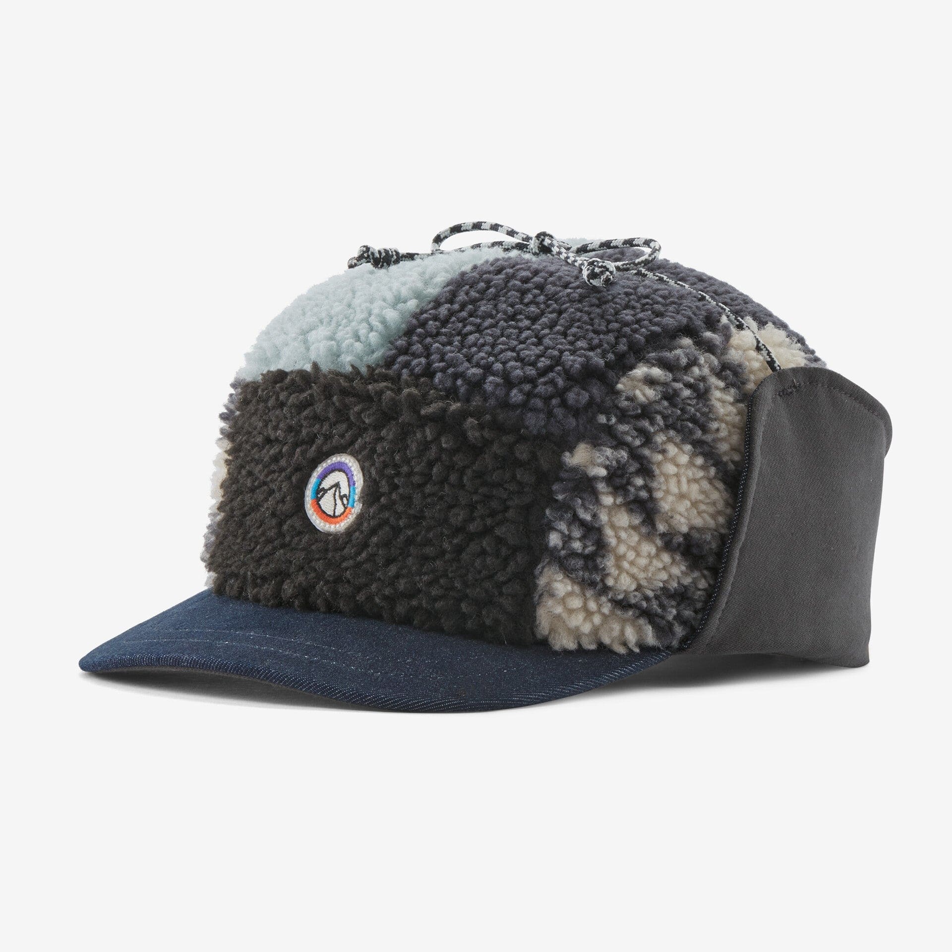 Patagonia bob & Casquette Range Earflap Cap Flight Small: Natural
