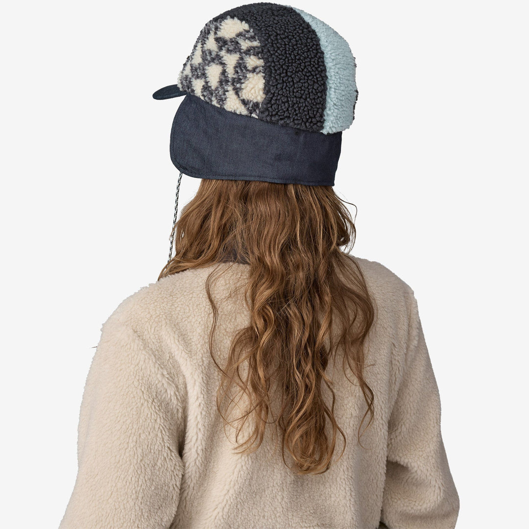 Patagonia bob & Casquette Range Earflap Cap Flight Small: Natural