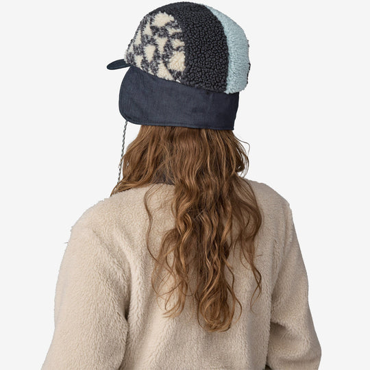 Patagonia bob & Casquette Range Earflap Cap Flight Small: Natural
