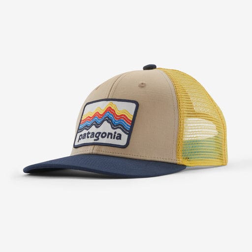 Patagonia bob & Casquette TAILLE UNIQUE Kids' Trucker Hat  Stripe: Oar Tan