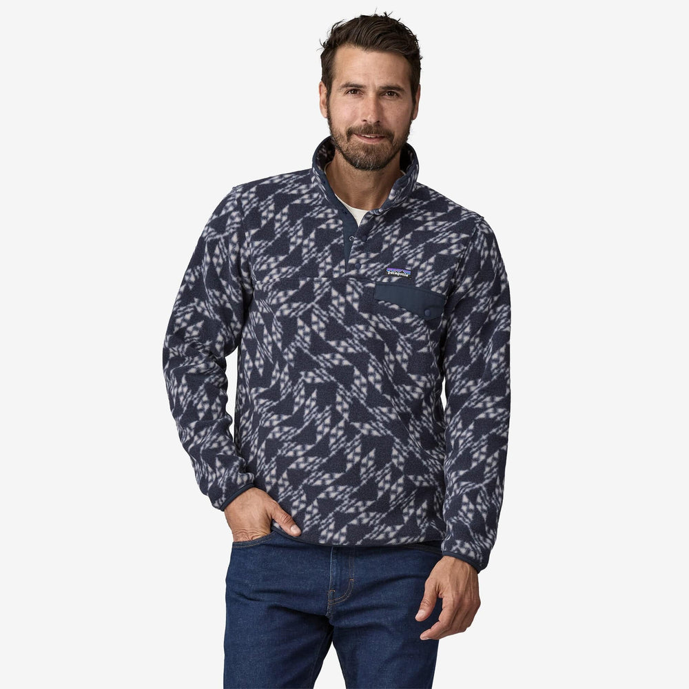 Patagonia Manteaux et vestes Men's Lightweight Synchilla® Snap-T® Fleece New Navy