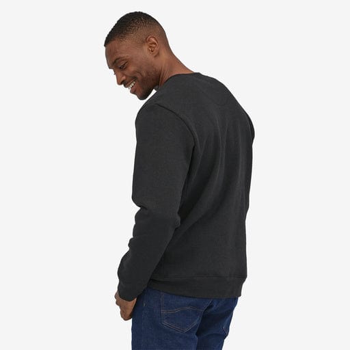 Patagonia Sweat & Pull Fitz Roy Icon Uprisal Crew Sweatshirt Black