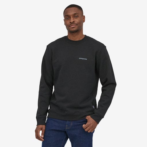 Patagonia Sweat & Pull Fitz Roy Icon Uprisal Crew Sweatshirt Black