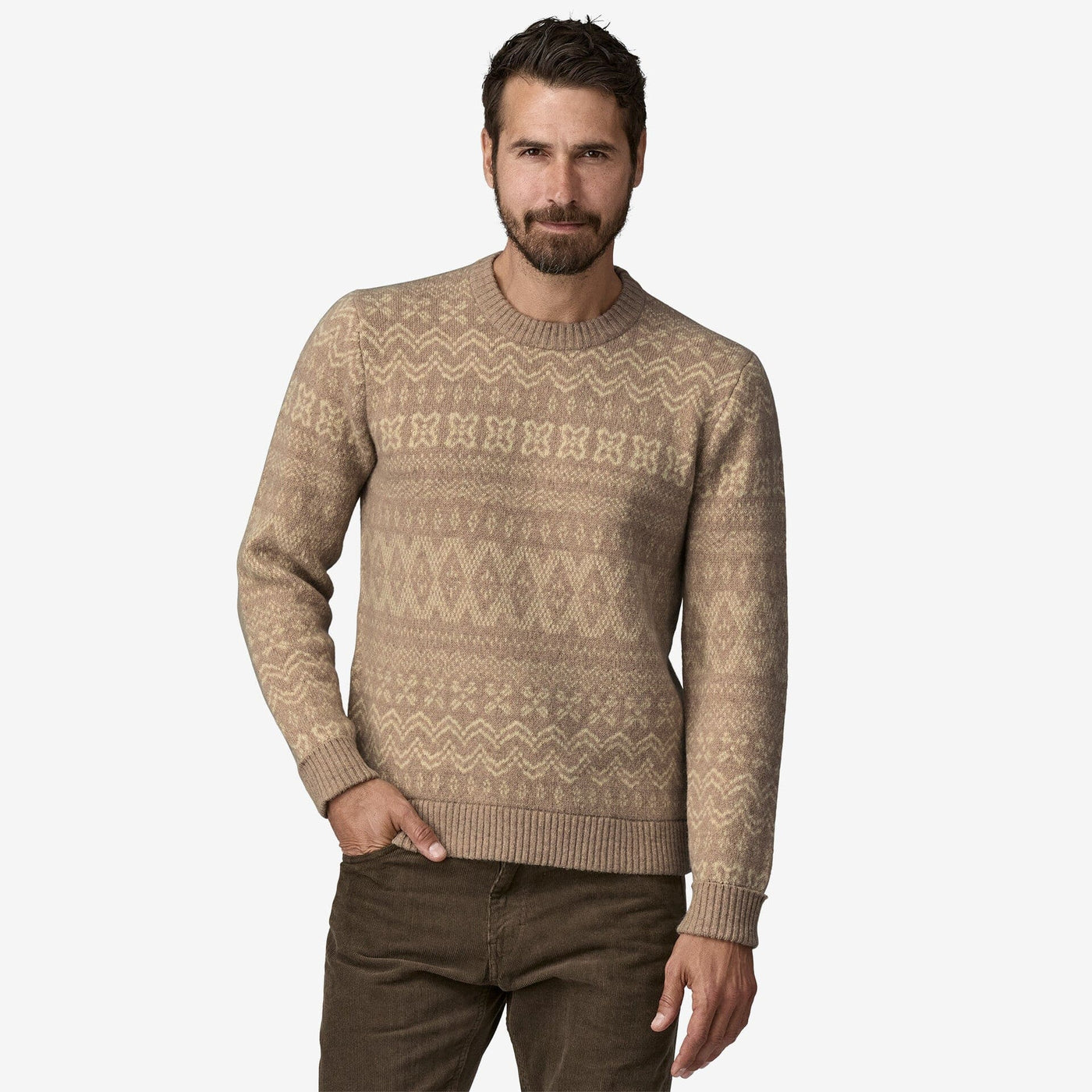 Patagonia Sweat & Pull Men's Recycled Wool-Blend Sweater