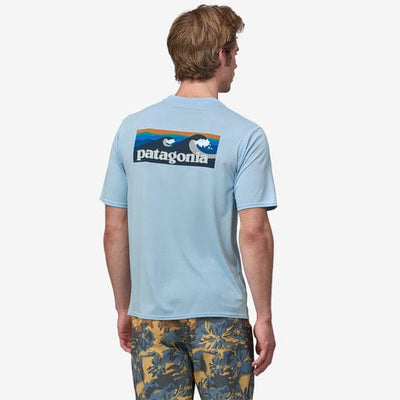 Patagonia T-shirt Cap Cool Daily Graphic Shirt - Waters