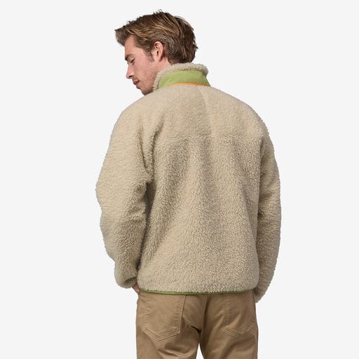 Patagonia T-shirt Classic Retro-X® Fleece Jacket Dark Natural w/Buckhorn Green