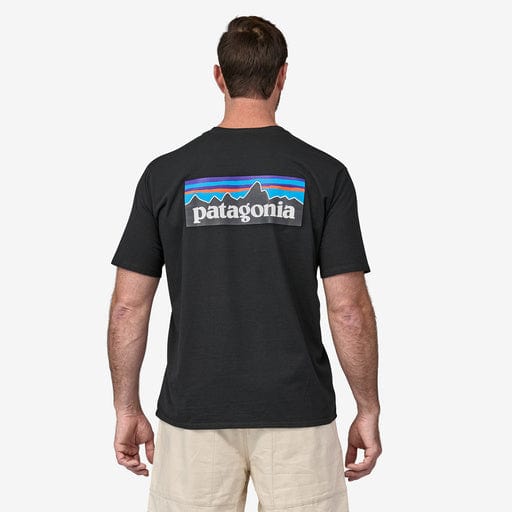 Patagonia T-shirt P-6 Logo Responsibili-Tee® Black