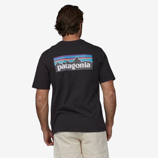 Patagonia T-shirt P-6 Logo Responsibili-Tee® Black
