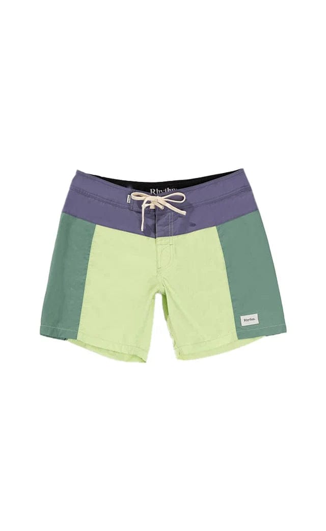 Rhythm. Boardshort Héritage Block Trunk Mint