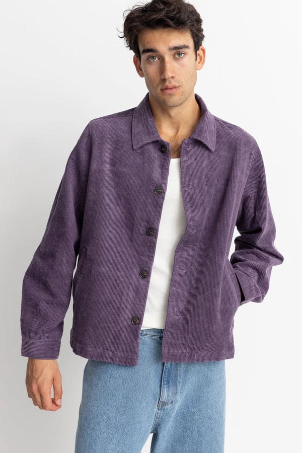 Rhythm. Manteaux et vestes Cord Langley Jacket Plum