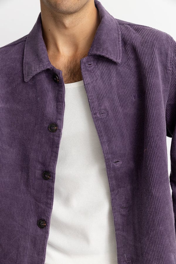 Rhythm. Manteaux et vestes Cord Langley Jacket Plum