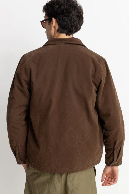 Rhythm. Manteaux et vestes Insulated Overshirt Chocolate