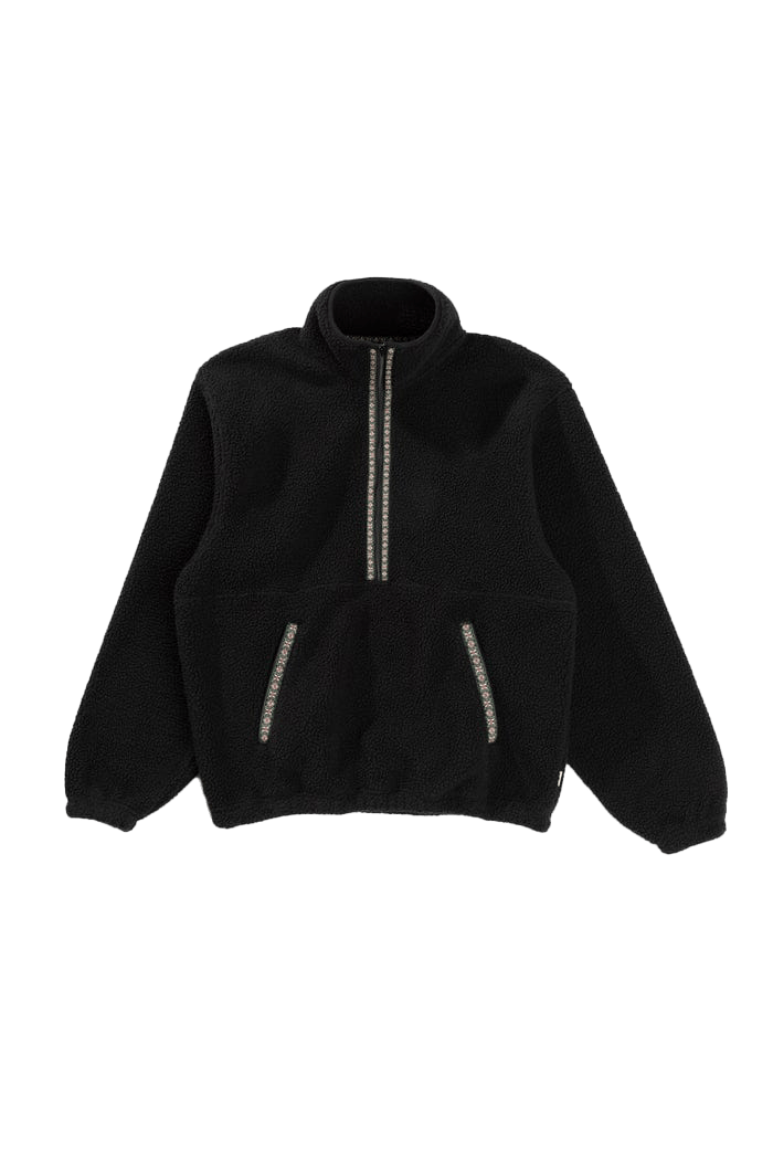Rhythm. Manteaux et vestes Sherpa Pullover Black