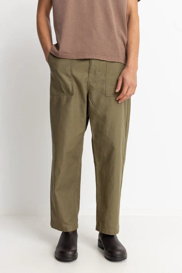 Rhythm. Pantalons Field Trouser Olive