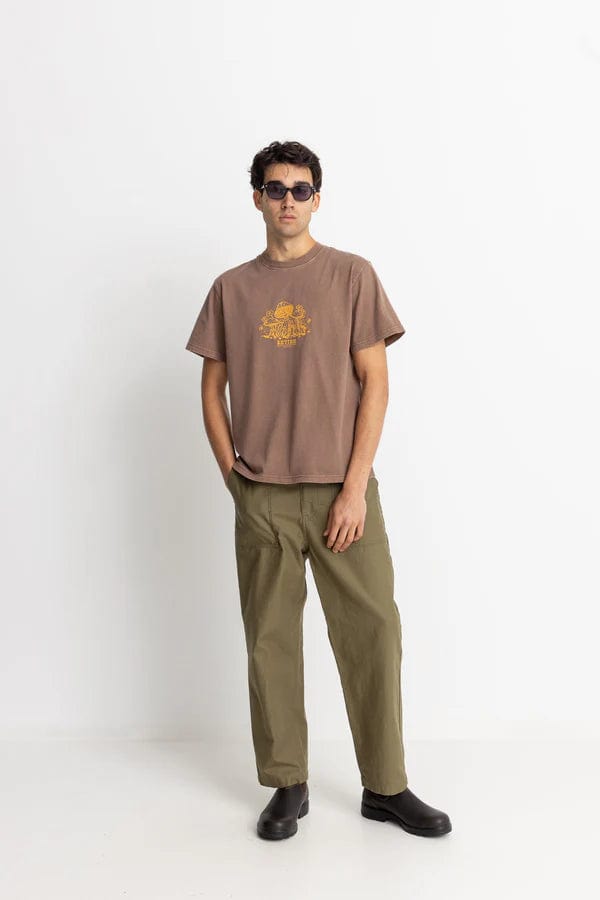 Rhythm. Pantalons Field Trouser Olive