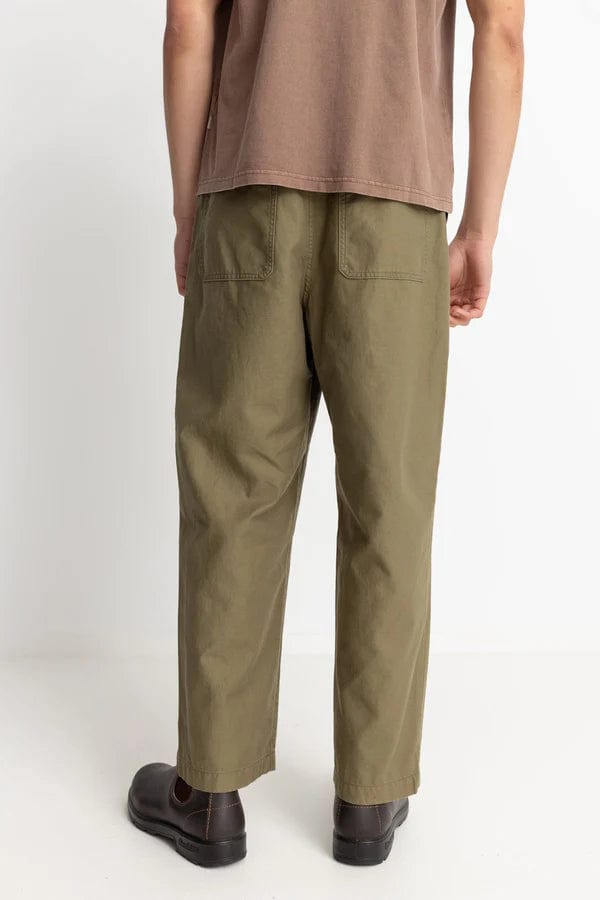 Rhythm. Pantalons Field Trouser Olive
