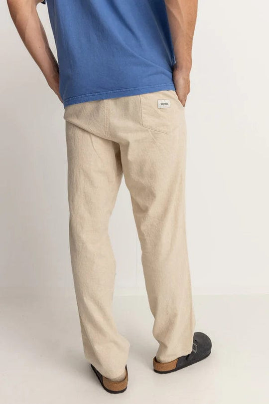 Rhythm. Pantalons Linen Jam Pant Bone