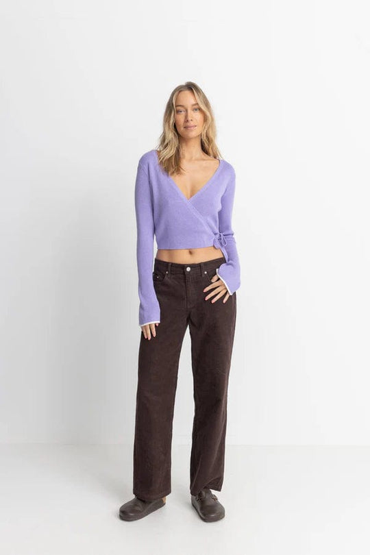 Rhythm. Pantalons Lula Low Rose Pant Chocolate