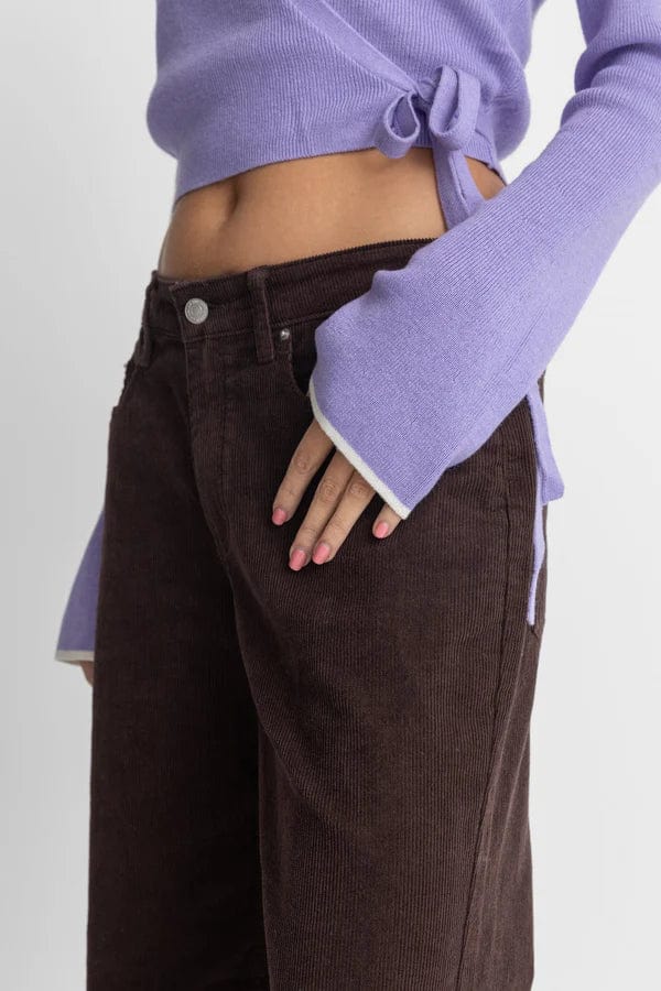 Rhythm. Pantalons Lula Low Rose Pant Chocolate