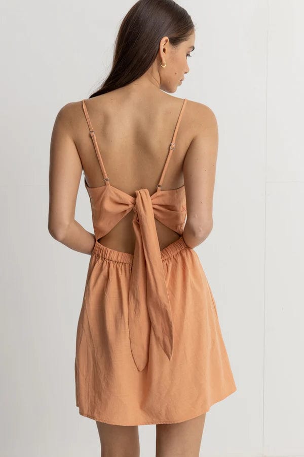 Rhythm. Pantalons Sundown Mini Dress Peach