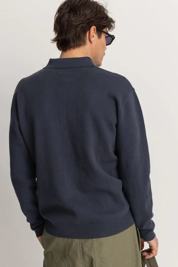 Rhythm. polo Rory Ls Polo Navy