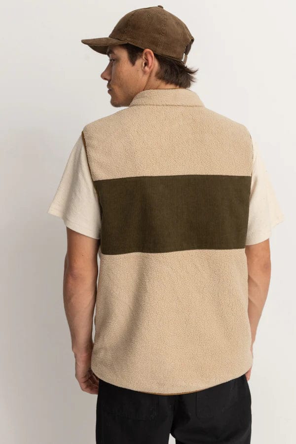 Rhythm. polo Tamas Vest Bark