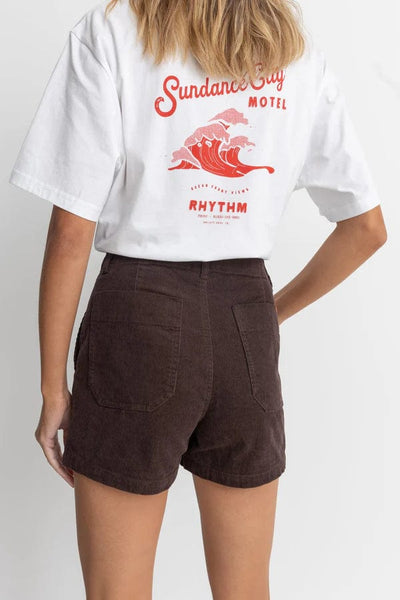 Rhythm. Short Fatigue Corduroy Short Chocolate