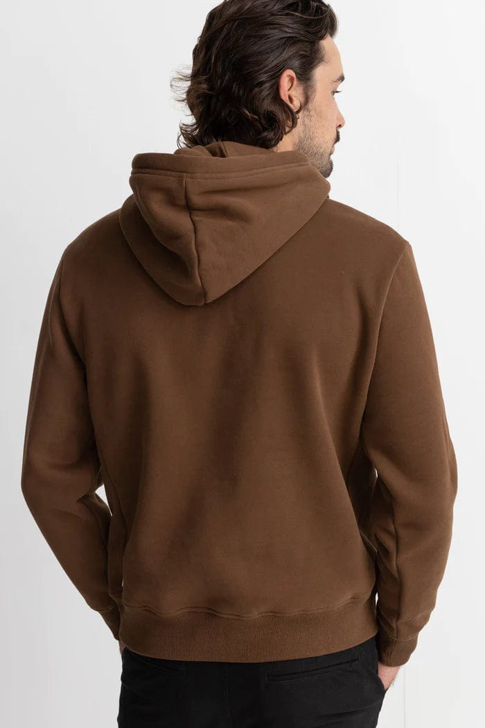 Rhythm. Sweat & Pull Classic Hood Fleece Chocolate