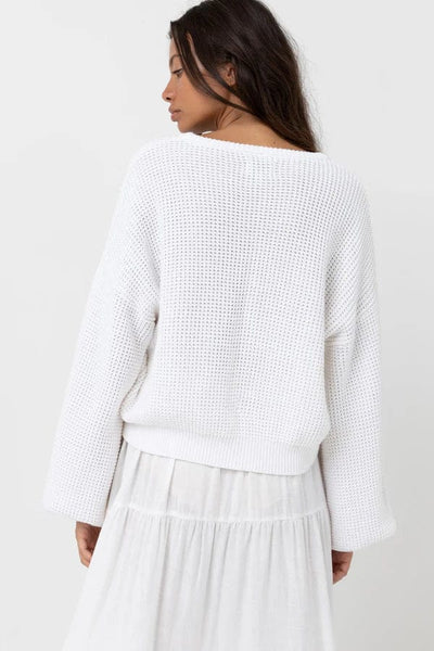 Rhythm. T-shirt Classic Knit Jumper White