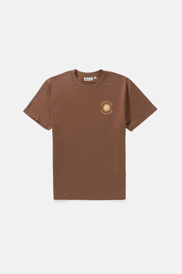 Rhythm. T-shirt Sun Life Ss T-Shirt Chocolate
