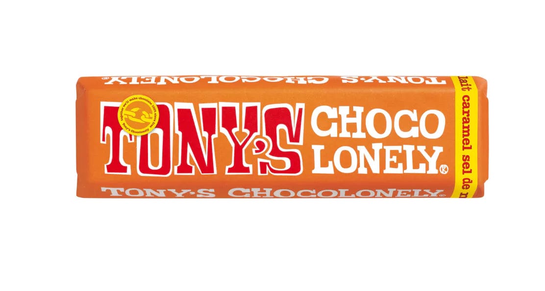 Tony’s Chocolonely Tony’s Chocolonely Chocolat Au Lait belge aux éclats de caramel de sel de mer ( Smal )