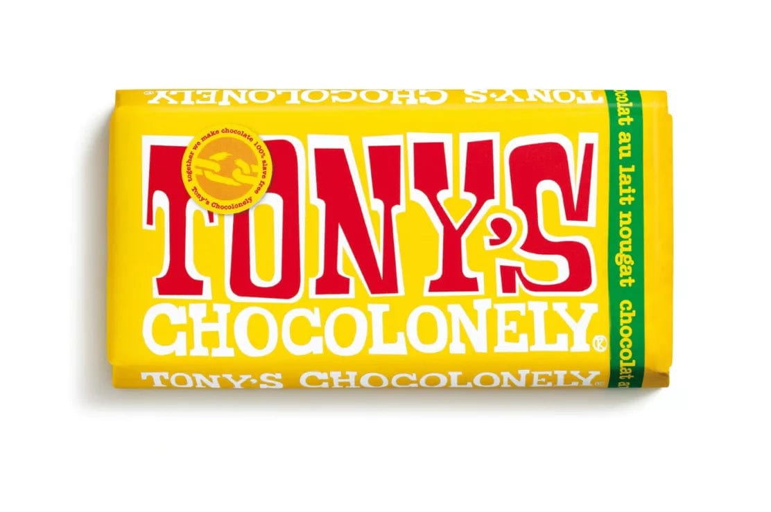 Tony’s Chocolonely Tony’s Chocolonely Chocolat Au Lait Nougat