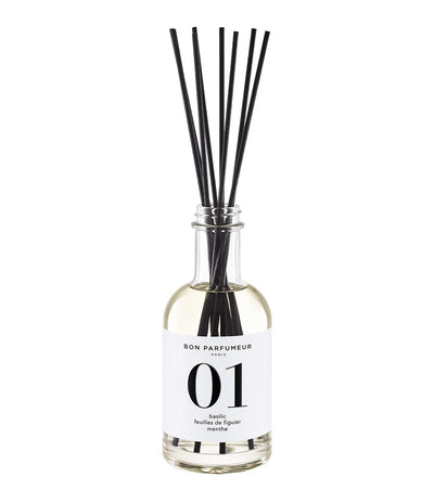 Bon Parfumeur Parfum Diffuseur de parfum d’intérieur 01 : basilic, feuilles de figuier et menthe