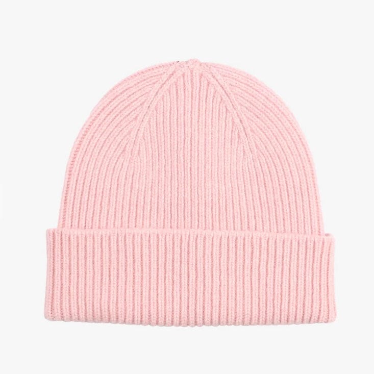 Colorful Standard Bonnet One size Merino Wool Beanie Faded Pink
